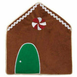 Grriggles Holiday Crinkler Gingerbread House Pet Toy