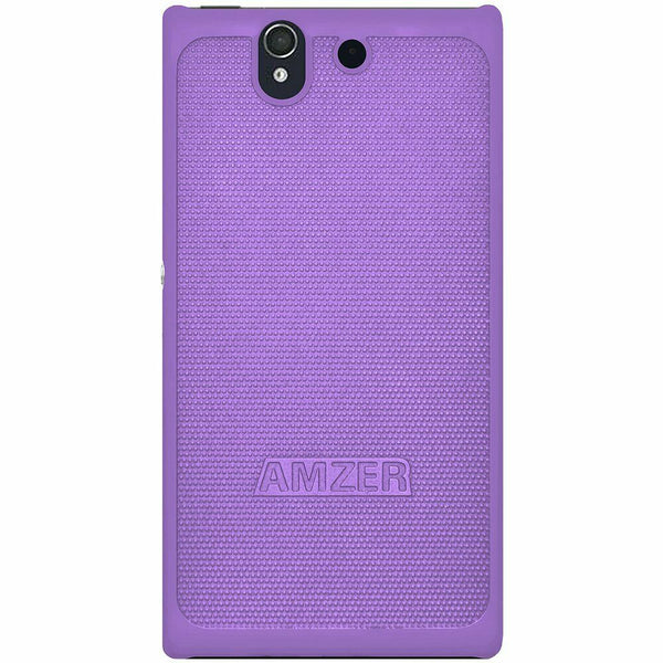 Amzer AMZ95638 Hard Shell Snap on Slim Fit Case Cover for Sony Xperia Z L36i Pur