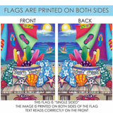 Toland Home Garden Beach Party 12.5 x 18 Inch Garden Flag