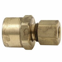 Brasscraft 66-8-6X Female Reducing Adapter Lead-Free 1/2 by 3/8-Inch Rough Brass