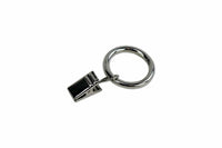 UR01-903 Clip Ring for 16/19mm Rod, Brushed Nickel, Set of 7 Piece