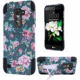 HR Wireless Case for LG K7 Tropical Romantic Colorful Roses Floral