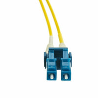 ED88215 Fiber Optic Cable, LC/St, Singlemode, Duplex, 9/125, 3M, 3 Pack