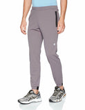 ASICS Men's Water-Repellent Knit Track Pant, Carbon, XL