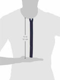Coats&Clark F2611-013 Plastic Trouser Zipper, 11", Navy