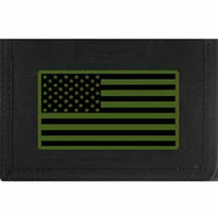 U.S. Subdued American Flag Patriotic Wallet